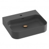 Ravak Ceramic Slim Wall R Umývadlo 55 x 45 cm, antracit XJX03155005 Ravak Ceramic Slim Wall R Umývadlo 55 x 45 cm, antracit XJX03155005
