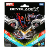 Beyblade X Marvel Collab: Venom vs. Spider-Man 3-60F X Venom 3-80N hracia sada - Hasbro Beyblade X Marvel Collab: Venom vs. Spider-Man 3-60F X Venom 3-80N hracia sada - Hasbro