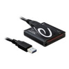 DeLock USB 3.0 čítačka pamäťových kariet All in 1 DeLock USB 3.0 čítačka pamäťových kariet All in 1
