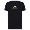 Triko La Sportiva Brand Tee M Black Triko La Sportiva Brand Tee M Black