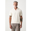 Tommy Hilfiger polo tričko pánske bavlnené MW0MW43243 béžová S Tommy Hilfiger polo tričko pánske bavlnené MW0MW43243 béžová S