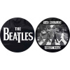 The Beatles Drop T Logo & Abbey Road Slipmat The Beatles Drop T Logo & Abbey Road Slipmat
