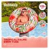 Bestway Tropical Palms plávací kruh 1,19 m Bestway Tropical Palms plávací kruh 1,19 m