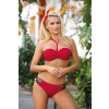 Marko Trendy dvojdielne plavky 2x push-up Marko Marcella Cocinella M-557 (11) tmavočervené, Veľkosť 42/XL, Farba tmavočervená Marko Trendy dvojdielne plavky 2x push-up Marko Marcella Cocinella M-557 (11) tmavočervené, Veľkosť 42/XL, Farba tmavočervená