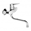 Nástenná drezová batéria Hansa Twist, chróm 09692193 Nástenná drezová batéria Hansa Twist, chróm 09692193