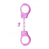 Kovové putá s kľúčami ružové Kovové putá s kľúčami ružové