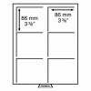LEUCHTTURM Boxy na mince XL Velikost 1 pole: 86 x 86 mm LEUCHTTURM Boxy na mince XL Velikost 1 pole: 86 x 86 mm