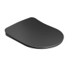 Ravak WC prkénko Uni Chrome Flat, černé X01795 Ravak WC prkénko Uni Chrome Flat, černé X01795
