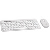 Logitech Pebble 2 Combo, bezdrôtová klávesnica a myš, biela Logitech Pebble 2 Combo, bezdrôtová klávesnica a myš, biela