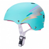 Triple Eight - The Certified Sweatsaver Helmet Teal Hologram - helma Velikost: L/XL Triple Eight - The Certified Sweatsaver Helmet Teal Hologram - helma Velikost: L/XL