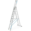 Viacúčelový rebrík Zarges Skymaster Plus X, hliník, 3 x 12 priečok Viacúčelový rebrík Zarges Skymaster Plus X, hliník, 3 x 12 priečok