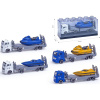 Kovový model kamionu s motorovým člunem 1:64 - žlutý skútr Kovový model kamionu s motorovým člunem 1:64 - žlutý skútr