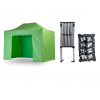 Nožnicový párty stan 2x4 m TENTino SMALL HEXAGON Farba opláštenia: 13A - SVETLO ZELENÁ Nožnicový párty stan 2x4 m TENTino SMALL HEXAGON Farba opláštenia: 13A - SVETLO ZELENÁ
