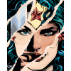 ZUTY Maľovanie podľa čísel - WONDER WOMAN PAPIER II Rámovanie: vypnuté plátno na rám, Rozmer: 40x50 cm ZUTY Maľovanie podľa čísel - WONDER WOMAN PAPIER II Rámovanie: vypnuté plátno na rám, Rozmer: 40x50 cm