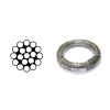 Lano oceľové 1x19, 1mm, Zn, zväzok 100m 3491C Lano oceľové 1x19, 1mm, Zn, zväzok 100m 3491C