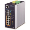 Planet IGS-6325-8UP2S2X priemyselný L3 switch, 8x1Gb, 2x2.5Gb SFP, 2x10Gb SFP+, 90/360W, 48-54VDC, -40~75°C, fanless Planet IGS-6325-8UP2S2X priemyselný L3 switch, 8x1Gb, 2x2.5Gb SFP, 2x10Gb SFP+, 90/360W, 48-54VDC, -40~75°C, fanless