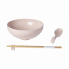 Casafina by Costa Nova Miska|rameň, lyžička, odkladač na paličky pr.19cm|1L, PACIFICA, ružová (Mar.), set|Casafina Casafina by Costa Nova Miska|rameň, lyžička, odkladač na paličky pr.19cm|1L, PACIFICA, ružová (Mar.), set|Casafina
