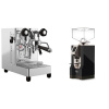 Lelit MaraX3 PL62X3, stainless steel + Eureka Mignon Turbo, CR black Lelit MaraX3 PL62X3, stainless steel + Eureka Mignon Turbo, CR black