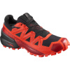 Topánky Salomon Spikecross 5 GTX black/red UK9 Topánky Salomon Spikecross 5 GTX black/red UK9