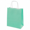 PAPIEROVÁ TAŠKA Pastelová Zelená 24x10x32 EKO Darčeková Ozdobná Taška 5ks PAPIEROVÁ TAŠKA Pastelová Zelená 24x10x32 EKO Darčeková Ozdobná Taška 5ks