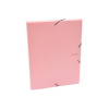 Karton P+P s gumičkou pastelini ružová