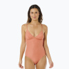 Dámske jednodielne plavky Rip Curl Luxe Surf Good red Dámske jednodielne plavky Rip Curl Luxe Surf Good red