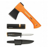 Sekera - Fiskars Ax X5+ Knife+ Blade 1057913 pre darček (Fiskars Ax X5+ Knife+ Blade 1057913 pre darček) Sekera - Fiskars Ax X5+ Knife+ Blade 1057913 pre darček (Fiskars Ax X5+ Knife+ Blade 1057913 pre darček)