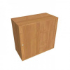 Policová skriňa Drive, zámok, 80x74x40 cm, jelša/jelša Policová skriňa Drive, zámok, 80x74x40 cm, jelša/jelša
