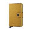 Kožená peňaženka SECRID Miniwallet Crisple Ochre horčicová Kožená peňaženka SECRID Miniwallet Crisple Ochre horčicová