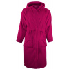 THE ONE TOWELLING 1021 / Župan s kapucňou - magenta S/M THE ONE TOWELLING 1021 / Župan s kapucňou - magenta S/M