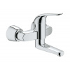 Grohe Euroeco umývadlová batéria nástenná StarLight Chrome 32771000 Grohe Euroeco umývadlová batéria nástenná StarLight Chrome 32771000