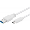 PremiumCord USB-C/male - USB 3.0 A/Male, bílý, 2m ku31ca2w PremiumCord USB-C/male - USB 3.0 A/Male, bílý, 2m ku31ca2w