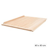 Perfect Home Drevená doska na cesto 60x40x1,5cm, DCK38409 Perfect Home Drevená doska na cesto 60x40x1,5cm, DCK38409