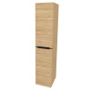 Mereo Mailo, kúpeľňová skrinka vysoká 170 cm, čierne madlo, Multidecor, Dub olejovaný, MER-CN594LPBDUO1 Mereo Mailo, kúpeľňová skrinka vysoká 170 cm, čierne madlo, Multidecor, Dub olejovaný, MER-CN594LPBDUO1