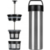 Turistický prekvapkávač na kávu Espro Ultralight P0 brúsená oceľ Turistický prekvapkávač na kávu Espro Ultralight P0 brúsená oceľ