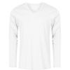 Promodoro Tričko Promodoro 1460 s výstřihem do V , dlouhý rukáv, pánské COT40146000102-white M Bílá Promodoro Tričko Promodoro 1460 s výstřihem do V , dlouhý rukáv, pánské COT40146000102-white M Bílá
