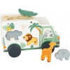 Autíčko Small Foot Safari s vložkou Autíčko Small Foot Safari s vložkou