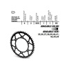MOTO-MASTER M620281140 MOTO-MASTER ULTRALIGHT STEEL REAR SPROCKET 4395 40 (439540) KTM SX 50/SX 50 MINI '04-'13 (CHAIN 415) KO MOTO-MASTER M620281140 MOTO-MASTER ULTRALIGHT STEEL REAR SPROCKET 4395 40 (439540) KTM SX 50/SX 50 MINI '04-'13 (CHAIN 415) KO