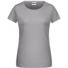 DAIBER JN 8007 / Dámske tričko z bio bavlny - steel grey M DAIBER JN 8007 / Dámske tričko z bio bavlny - steel grey M