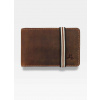 Pánska Tenká Peňaženka Visconti z Nubukovej Kože Jasného Hnedého Farby s RFID Ochrana a Gumovým Uzáverom BN1 Pánska Tenká Peňaženka Visconti z Nubukovej Kože Jasného Hnedého Farby s RFID Ochrana a Gumovým Uzáverom BN1
