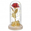 Lampáš, svietník - 1 PC Valentine's Decorations LED Rose Light Glass (Lampáš, svietník - 1 PC Valentine's Decorations LED Rose Light Glass) Lampáš, svietník - 1 PC Valentine's Decorations LED Rose Light Glass (Lampáš, svietník - 1 PC Valentine's Decorations LED Rose Light Glass)