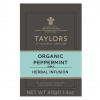 TAYLORS OF HARROGATE mátový čaj ORGANIC 20 sáčků TAYLORS OF HARROGATE mátový čaj ORGANIC 20 sáčků