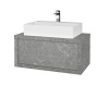 Dreja Umývadlová skriňa STORM SZZ 80 (umývadlo Kube) - D20 Galaxy / D20 Galaxy Dreja Umývadlová skriňa STORM SZZ 80 (umývadlo Kube) - D20 Galaxy / D20 Galaxy
