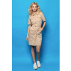 Dámske šaty HEAVY TOOLS / VILMA sand Farba: Béžová, Veľkosť: M Dámske šaty HEAVY TOOLS / VILMA sand Farba: Béžová, Veľkosť: M