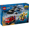 LEGO Sada City Bricks 60462 vrtuľník, hasičské auto a čln LEGO Sada City Bricks 60462 vrtuľník, hasičské auto a čln