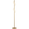 Rabalux Zofrael stojaca lampa x12 W zlatá 74415 Rabalux Zofrael stojaca lampa x12 W zlatá 74415
