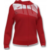 Joma Dámska tréningová mikina SUPERNOVA II HOODIE JACKET RED-WHITE Veľkosť: M Joma Dámska tréningová mikina SUPERNOVA II HOODIE JACKET RED-WHITE Veľkosť: M