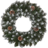 Umelý jedľový veniec s dekoráciou priemer 45 cm Umelý jedľový veniec s dekoráciou priemer 45 cm