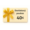 Uliate darčekový poukaz 40 € Uliate darčekový poukaz 40 €