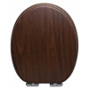 Glacera WC prkénko MDF ořech 2073 Glacera WC prkénko MDF ořech 2073